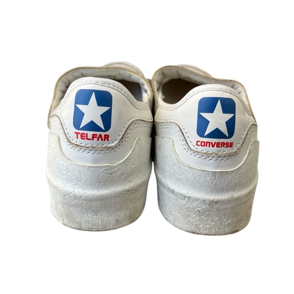 Converse Pro Leather Slip On Mary Jane Telfar Off White Size 7 Mens 8.5 Womens - Picture 4 of 9